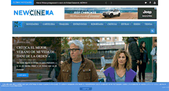 Desktop Screenshot of newcinema.es